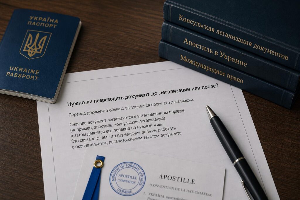 Перевод или легализация: что делать первым, чтобы не переделывать документы два раза